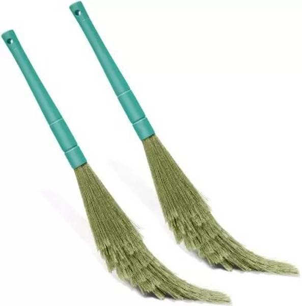 Dust Out Broom Plastic Phool