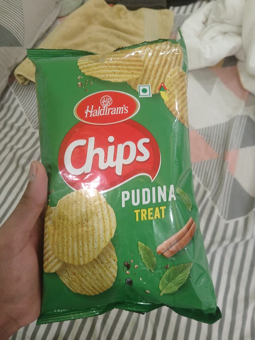 Haldhiram Chips Pudina