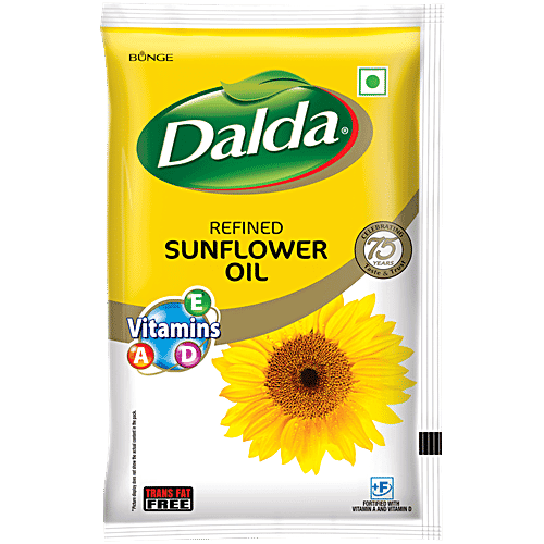 Dalda Sunflower Oil Pouch 840 G