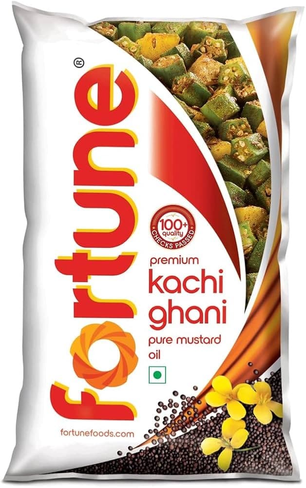 Fortune Kachi Ghani Mustard Oil (kgmo) P