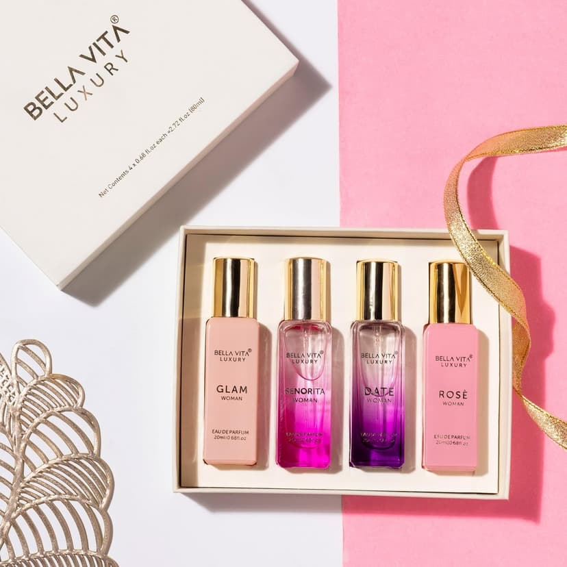 Bella Vita Perfume Gift Set For Her 4x20