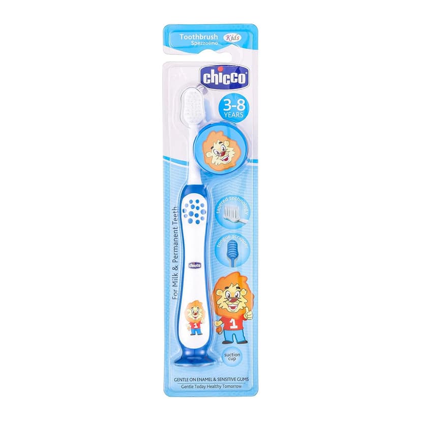 Chicco Baby Toothbrush Blue 3y-8y IN