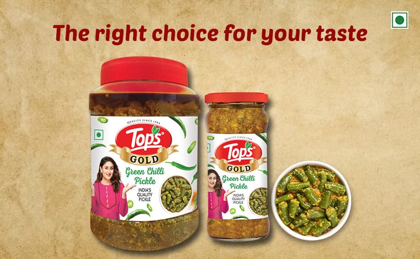 Tops Green Chilli Pickle