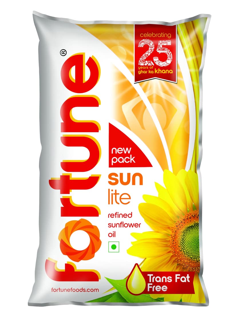 Fortune Sunflower Oil Pouch 800 G